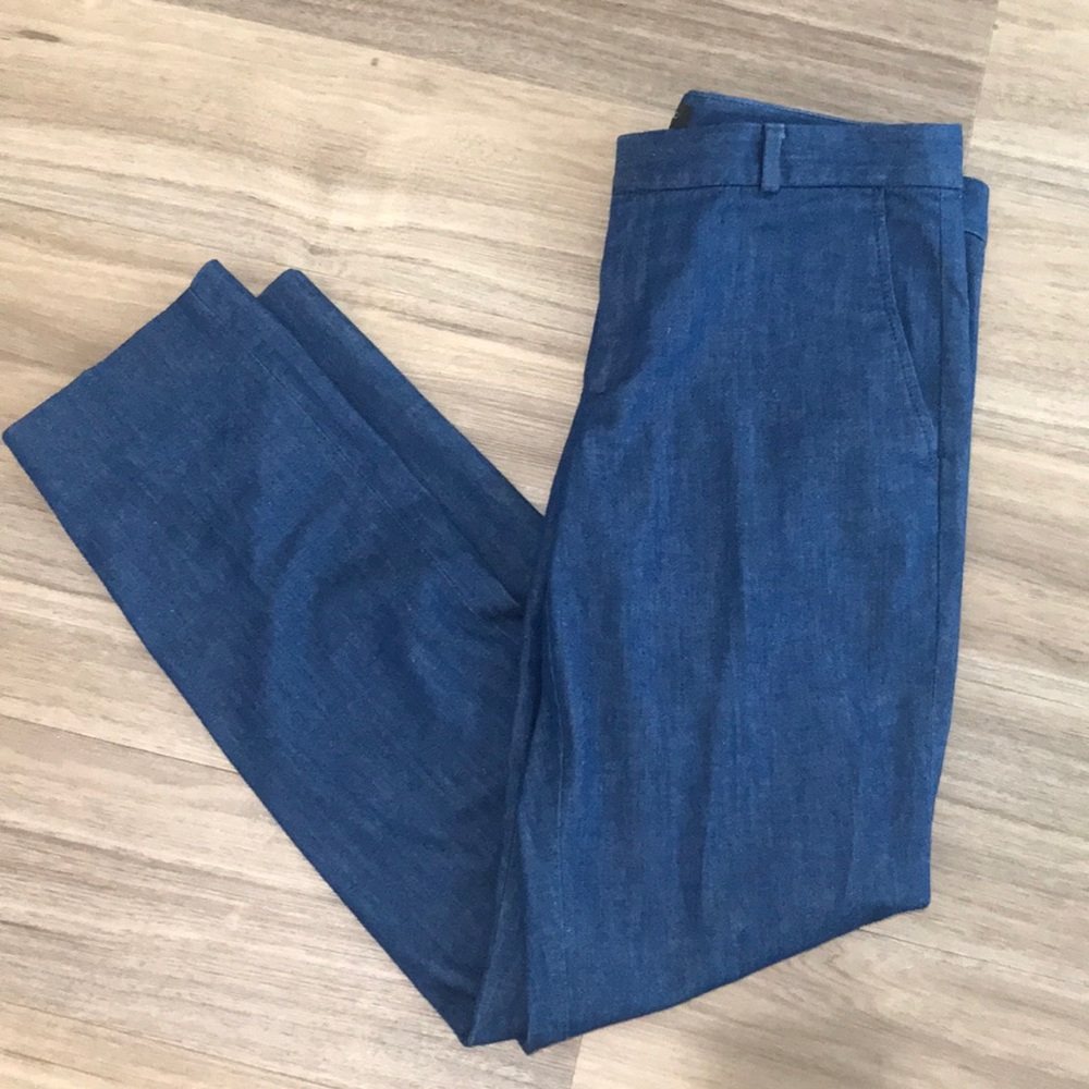 Banana Republic Ryan chambray trousers